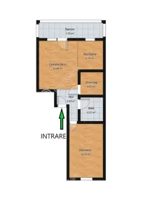 Apartament modern cu 2 camere si balcon la etajul 2 in Selimbar - foto 10