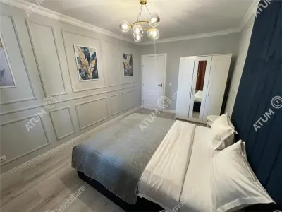 De vanzare apartament cu 2 camere balcon si loc parcare subteran in zona Terezian Sibiu - foto 5