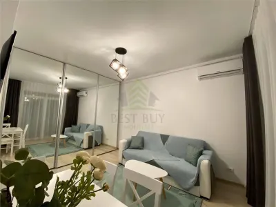 2CAMERE BLOC NOU BERCENI MOBILAT UTILAT - foto 3