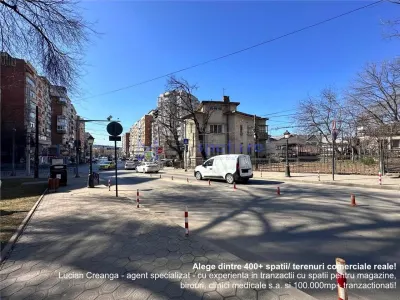 Teren comercial de la 10mp la 100mp, zona garii din Iasi - Iasi