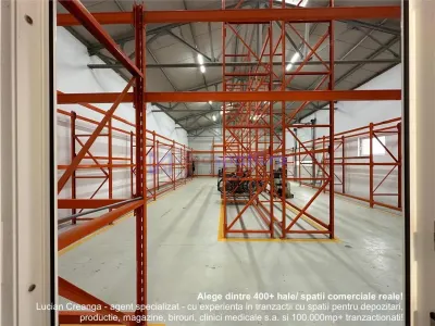 Hale depozitari simple, refrigerare, congelare, de la 200mp la 800mp - Letcani