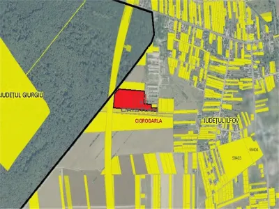 Vanzare teren Ciorogarla - A0- CAP, Ilfov - Ciorogarla