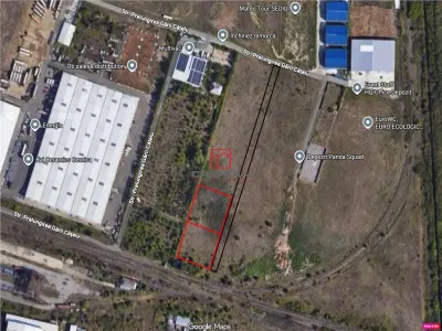 Vanzare teren industrial Pallady - Drumul intre Tarlale - Gara Catelu - Bucuresti