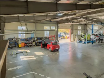 Vanzare depozit/hala/spatiu industrial SERVICE AUTO cu teren 5.980mp Domnesti - Centura, ILFOV - foto 2