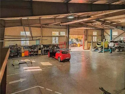 Vanzare depozit/hala/spatiu industrial SERVICE AUTO cu teren 5.980mp Domnesti - Centura, ILFOV - foto 6