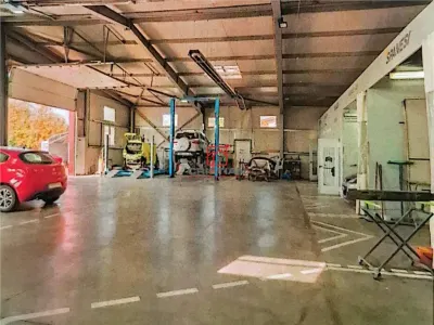 Vanzare depozit/hala/spatiu industrial SERVICE AUTO cu teren 5.980mp Domnesti - Centura, ILFOV - foto 9