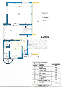 1/2 Duplex  S+D+P+2E, 455 mp in zona centrala a mun. Bacau - foto 13