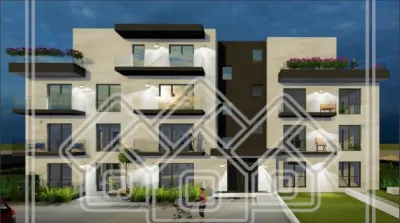Ap.cu 3 camere, 2 balcoane si o  gradina de 95 mp, zona Turnisor - foto 16