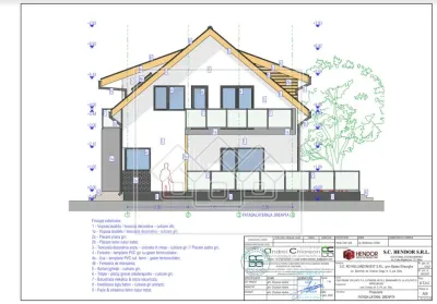 Teren cu autorizatie de constructie casa + proiect tehnic - Cristian - foto 11