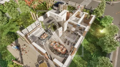 Teren cu autorizatie constructie si utilitati - casa individuala - foto 14