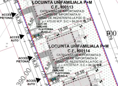 Teren cu autorizatie constructie si utilitati - casa individuala - foto 20