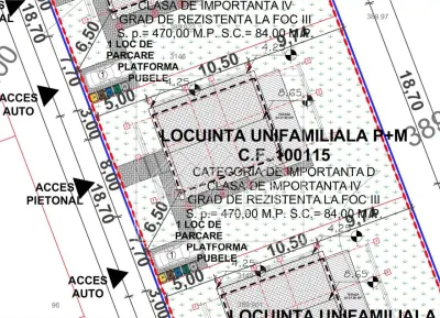 Teren cu autorizatie constructie si utilitati - casa individuala - foto 21