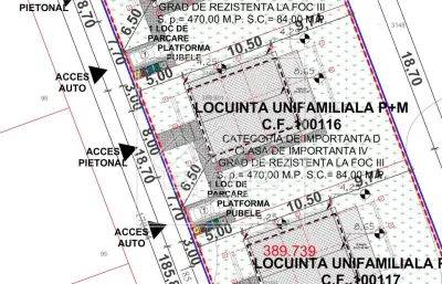 Teren cu autorizatie constructie si utilitati - casa individuala - foto 22
