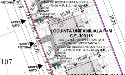 Teren cu autorizatie constructie si utilitati - casa individuala - foto 24