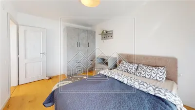 Penthouse mobilat si utilat modern cu terasa de 40 mp - foto 14