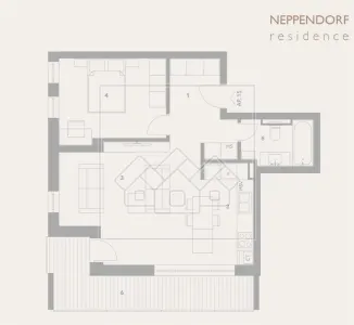 Apartament 2 camere, balcon, bloc nou, zona buna - foto 3