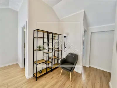 Penthouse mobilat complet, 4 camere si balcon, intabulat - foto 13