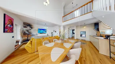 Penthouse cu design deosebit, mobilat modern, terasa - Cristian