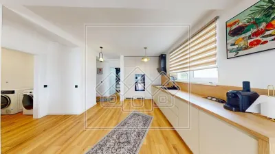 Penthouse cu design deosebit, mobilat modern, terasa - foto 6