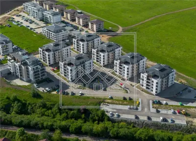 Apartament 2 camere, intabulat, terasa mare, bloc nou, zona buna - Sibiu