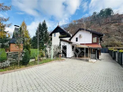 Casa moderna, mobilata si utilata, teren de 309 mp - Cisnadioara - foto 3