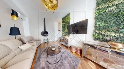 Penthouse de vanzare, terasa de 120 mp, mobilat si utilat confort lux - foto 9