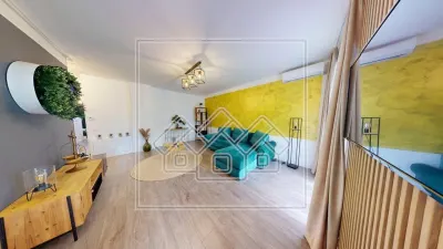Apartament 3 camere, 2 bai, 2 terase, mobilat si utilat confort lux - foto 2