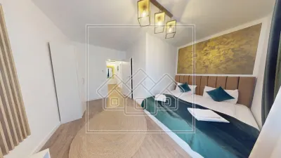 Apartament 3 camere, 2 bai, 2 terase, mobilat si utilat confort lux - foto 16