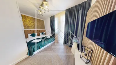 Apartament 3 camere, 2 bai, 2 terase, mobilat si utilat confort lux - foto 6