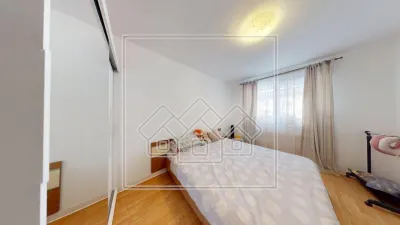 Apartament mobilat, 2 camere, 2 balcoane, loc de parcare -T. Ricci - foto 12