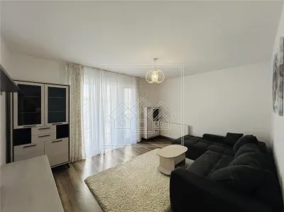 Ap decomandat, mobilat modern, cu 2 camere, balcon mare - City Residence - Sibiu