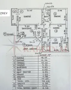 Apartament 4 camere etaj1, Carpaților, intrare Răcădău - foto 16