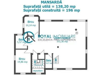Royal Imobiliare - Inchirieri Birouri Zona Democratiei - foto 12