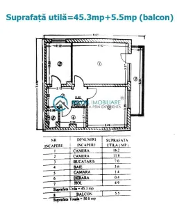 Royal Imobiliare - Vanzare apartament 2 camere, zona Nord - foto 14