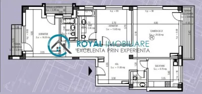 Royal Imobiliare - Penthouse 3 camere, zona Republicii - foto 8