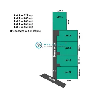 Royal Imobiliare - Vanzare teren Gageni - foto 2