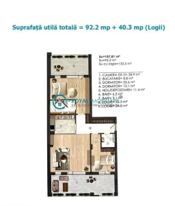 Royal Imobiliare-Vanzare Apartament 3 Camere Zona Campina - Campina