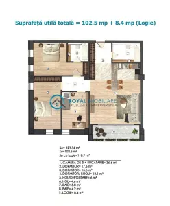 Royal Imobiliare-Vanzare Apartament 4 Camere Zona Campina - Campina