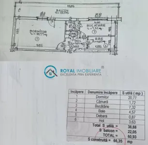 Royal Imobiliare - Vanzare garsoniera, zona Ultracentral - foto 16