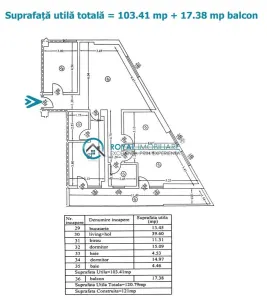 Royal Imobiliare - Vanzare apartament 4 camere zona 9 Mai - foto 14