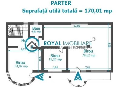 Royal Imobiliare - Vanzare vila 10 camere zona Cantacuzino - foto 23