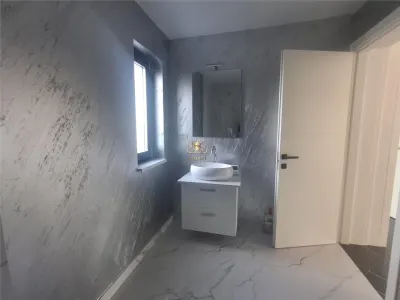 Vila moderna tip duplex separata cu o magazie finisaje LUX  Bucium Visani la asfalt.Mutare rapida!  tva inclus. - foto 13