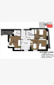 Vanzare 3 Camere Baneasa Langa The Level - foto 8