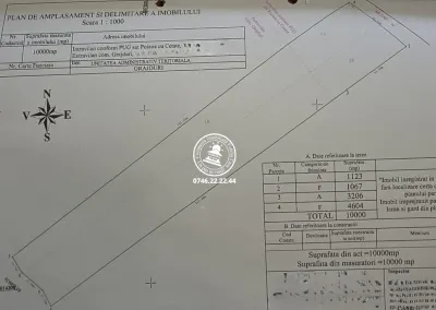Teren 1h vanzare Poiana cu Cetate - foto 2