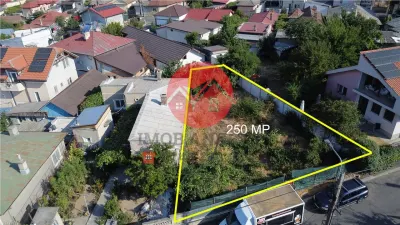 Teren intravilan 250 mp cu autorizatie, Alexandru cel Bun - Tulcea