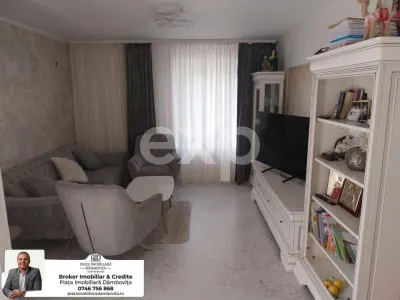 Apartament 3 camere Sideco Târgoviște | Etaj 1 | 66 mp | Mobilat/Utilat - foto 1