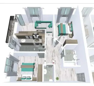 De vânzare | Apartament 3 camere, Etaj 1 | Zona Trivale, lângă pădure - foto 2