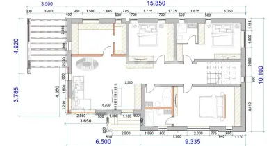 Case individuale cu 5 camere in Trivale | Teren 465 mp I Util 150 mp - foto 2