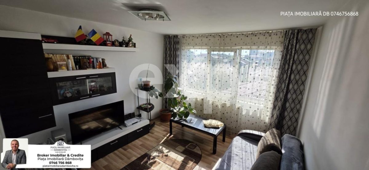 Apartament 2 Camere Decomandat, 44 mp, Etaj 3/4 – Micro 9, Vis-a-Vis Toscany - Targoviste