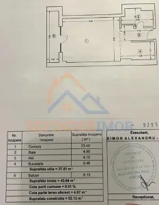 Vanzare Garsoniera Dristor 44mp - foto 10